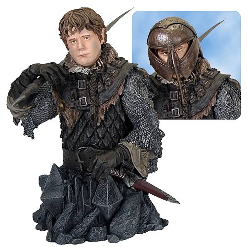 Lord of the Rings Sam in Orc Armor Mini Bust